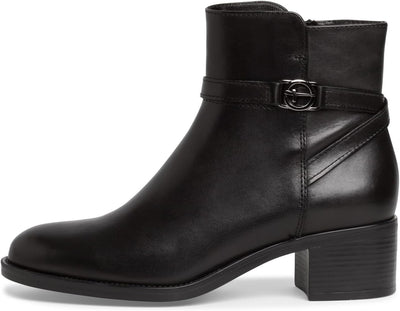 Tamaris Damen Ankle Boots, Frauen Stiefeletten,TOUCHit-Fussbett 36 EU Schwarz, 36 EU Schwarz