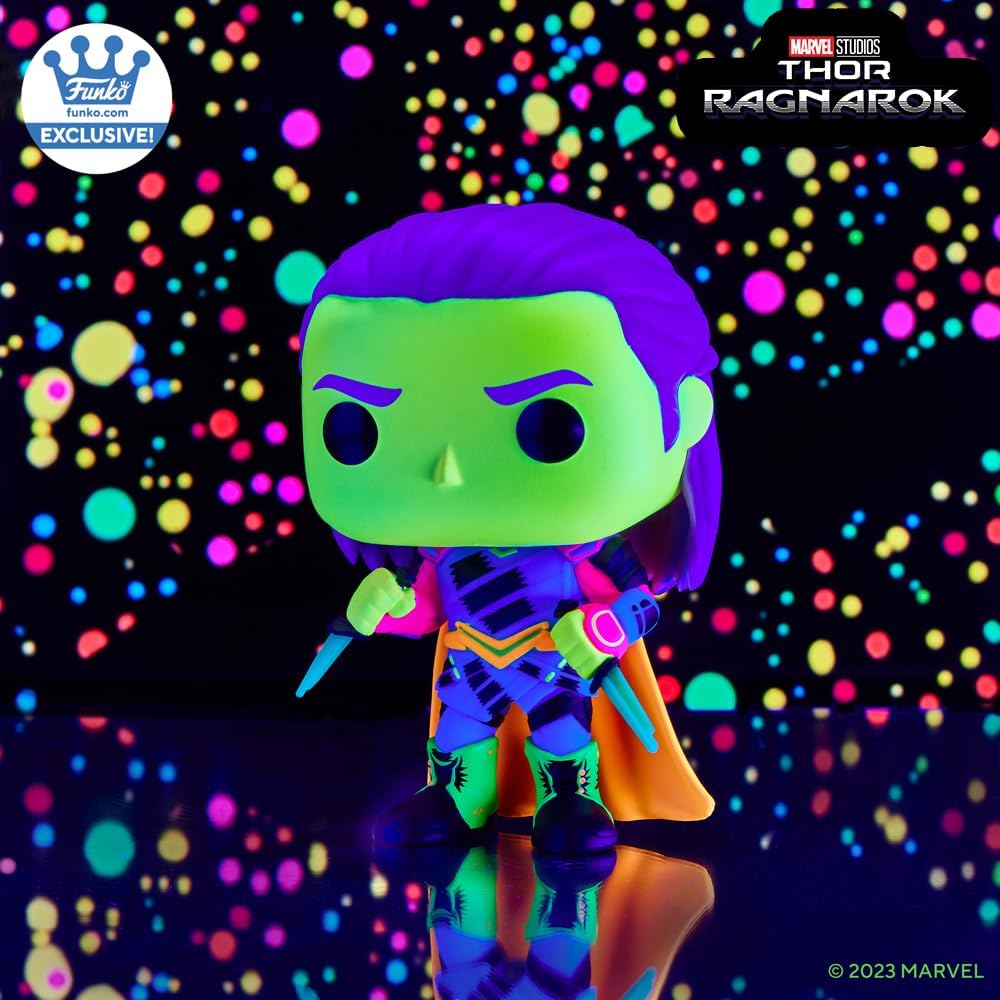 Funko Pop! Loki (Black Light) Exclusive 242 Box Include