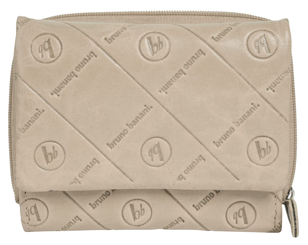 bruno banani Geldbörse Echt Leder Damen | RFID-Schutz, praktische Fächeraufteilung, 5 Einsteckmöglic