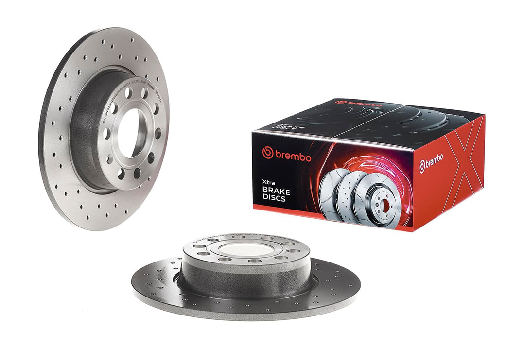 Brembo BX AU A1 (8X1) P 08.B413.1X Bremsscheiben, Set of 2 Single, Single