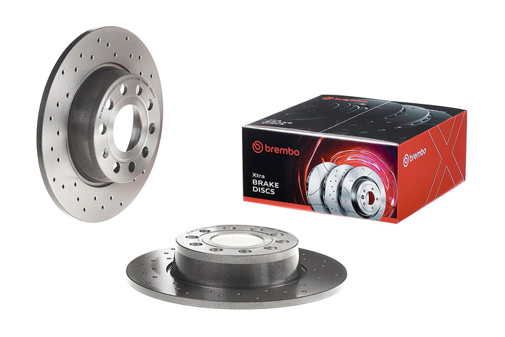 Brembo BX AU A1 (8X1) P 08.B413.1X Bremsscheiben, Set of 2 Single, Single