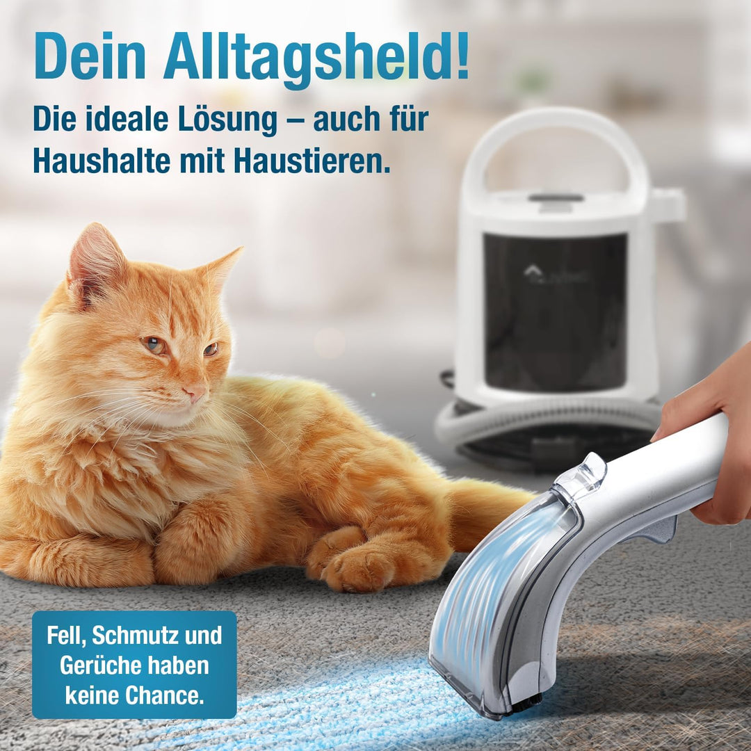 Hydropower Clean Nass- Trockensauger – Nasssauger mit doppeltem Tanksystem – Leistungsstarkes Polste