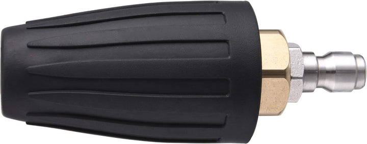 M MINGLE Turbo-Düse für Hochdruckreiniger, Drehdüse und 5 Spitzen, 1/4 Zoll Schnellanschluss, 3600 P