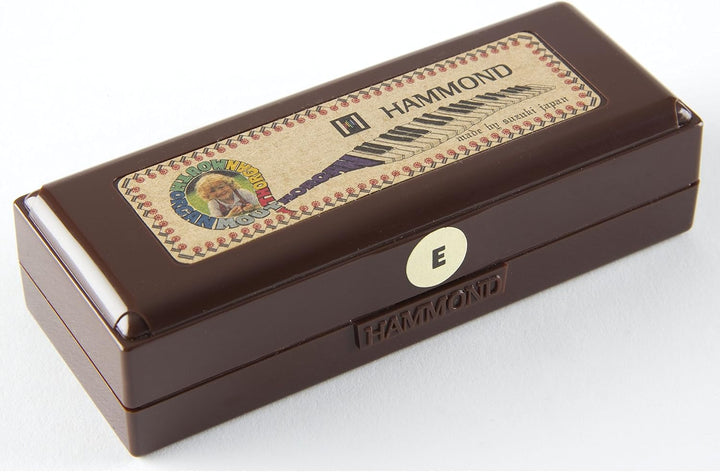Suzuki Diatonic Harmonica Hammond HA-20 key of C, schwarz, HA-20-C, C