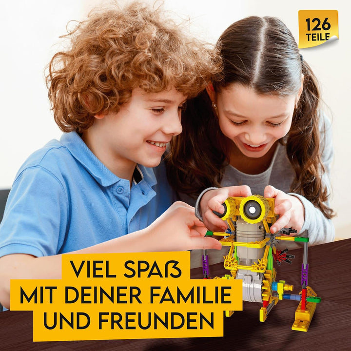 Science4You Betabot Roboter-Bausatz für Kinder, Baue deinen eigenen Roboter, Robotik-Set mit 126 Tei