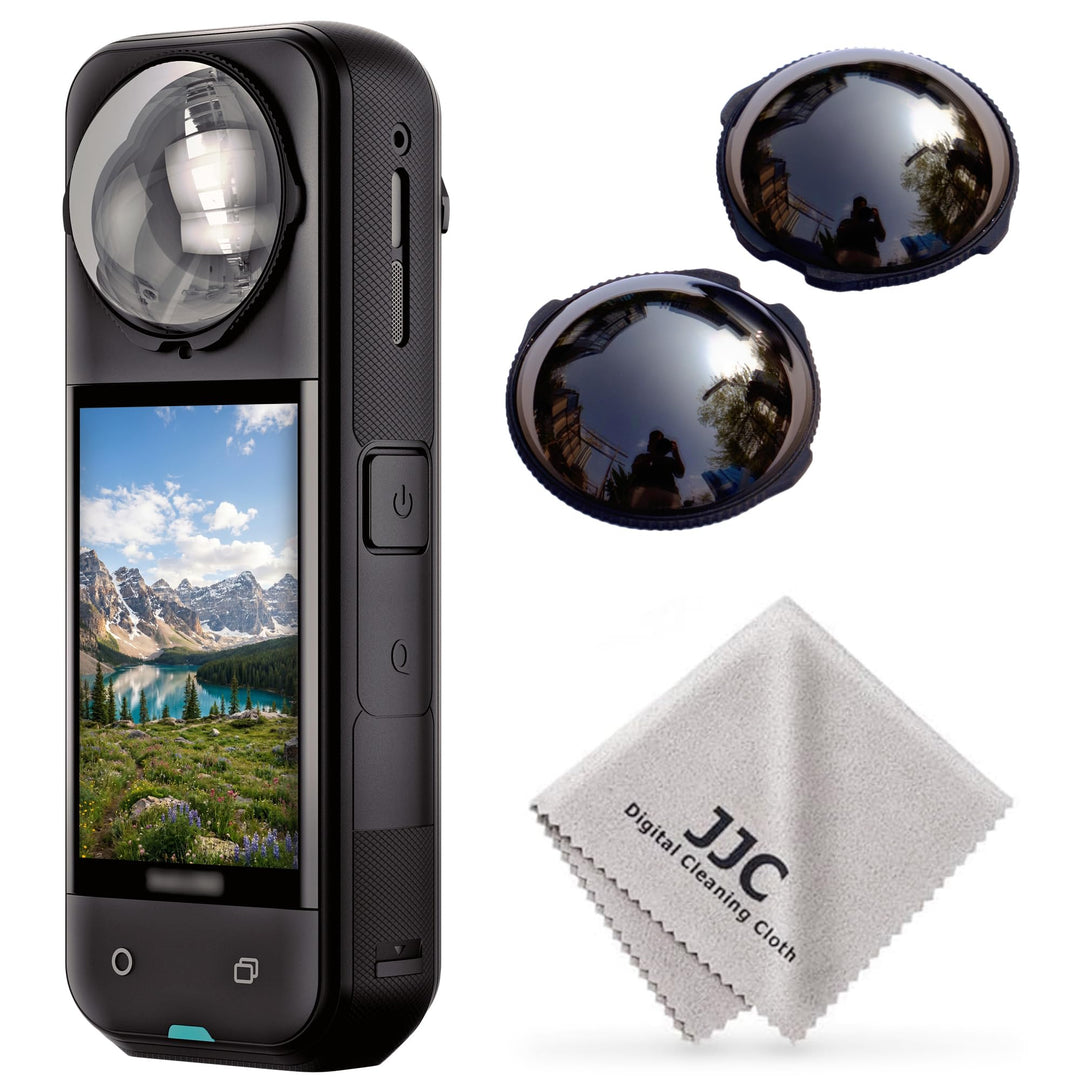 JJC ND Filter für Insta360 X5,Neutraldichtefilter ND 32 Filter für Insta 360 X5 Objektiv,ND32 Graufi