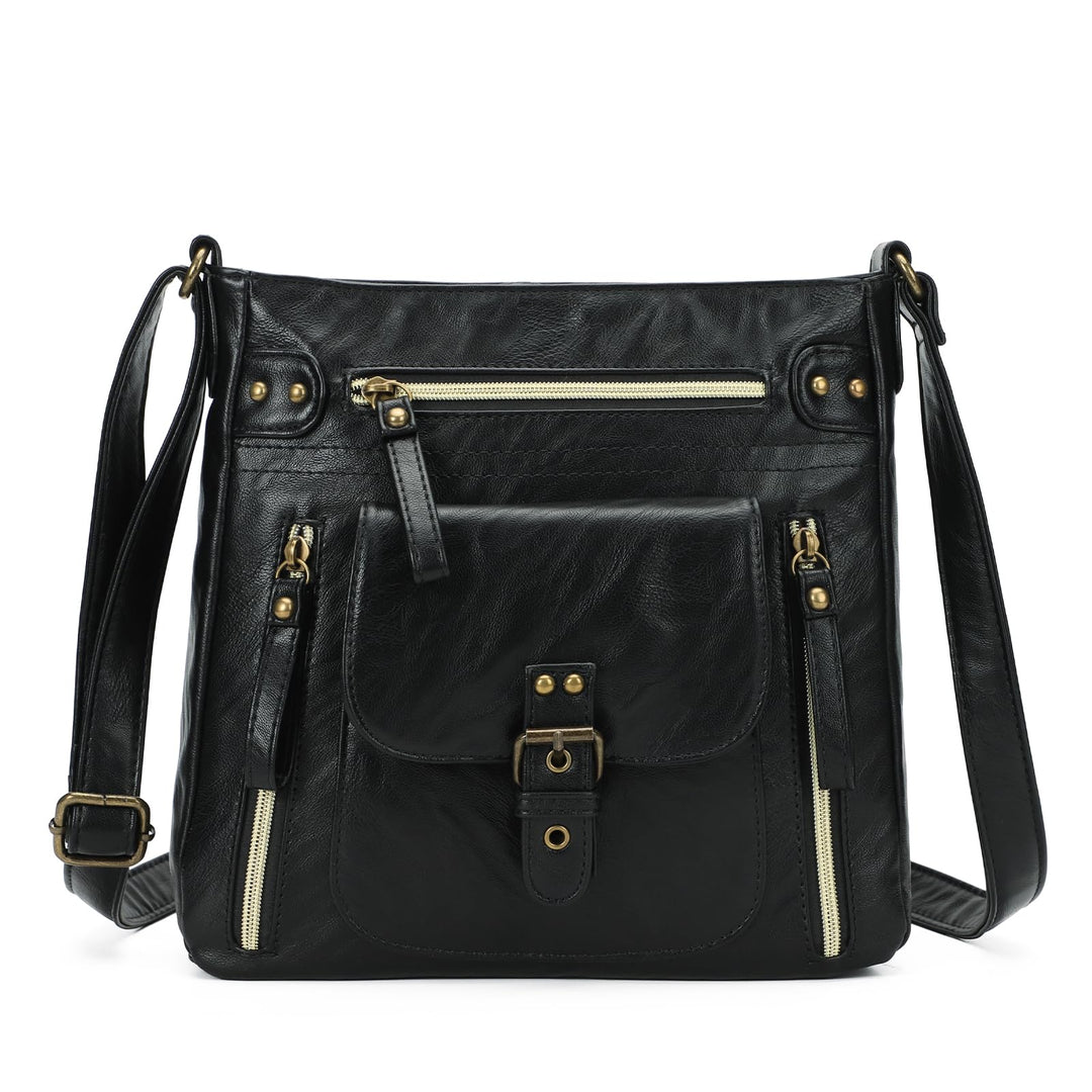 KL928 Tasche Damen Umhängetasche kleine Handtaschen Schultertasche Damentasche Damenhandtasche mitte