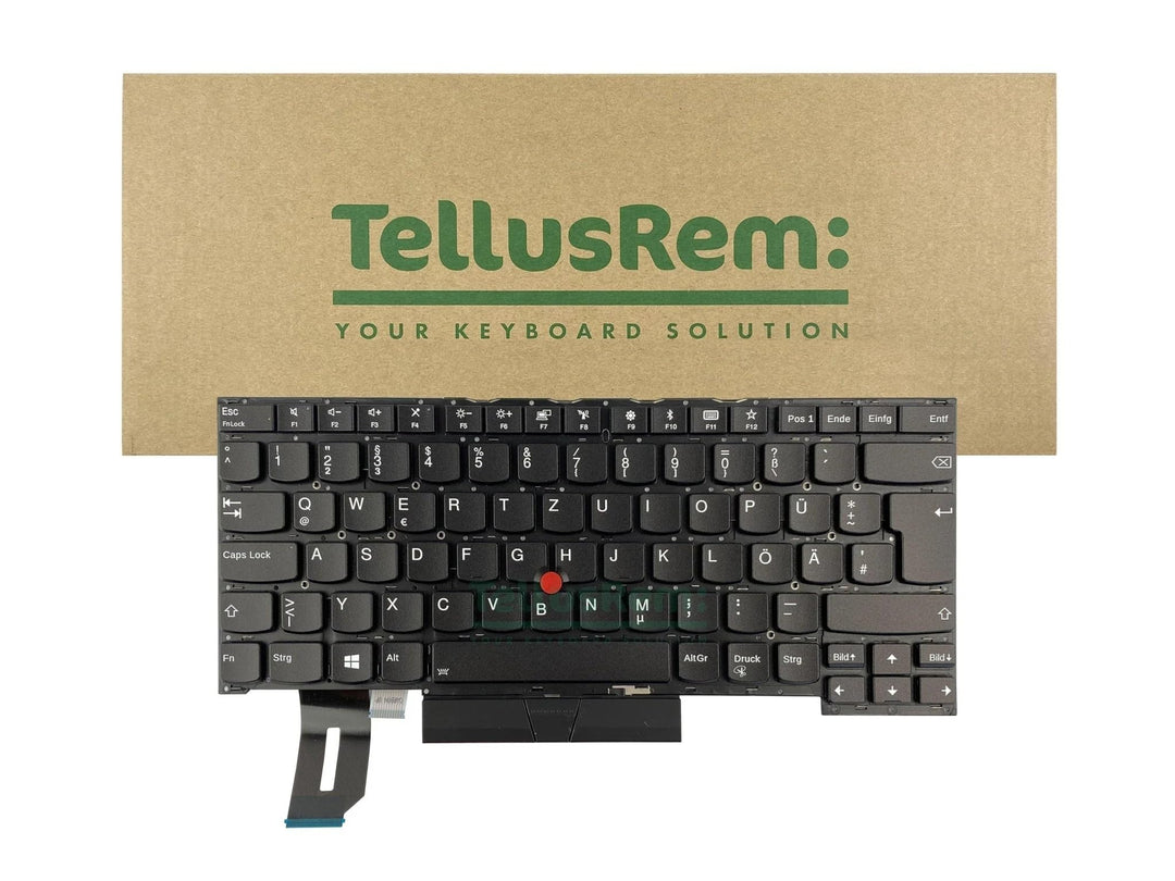 ersatztastatur Belgier Hintergrundbeleuchtung für Lenovo Thinkpad T490s T495s Backlit Belgier, Backl