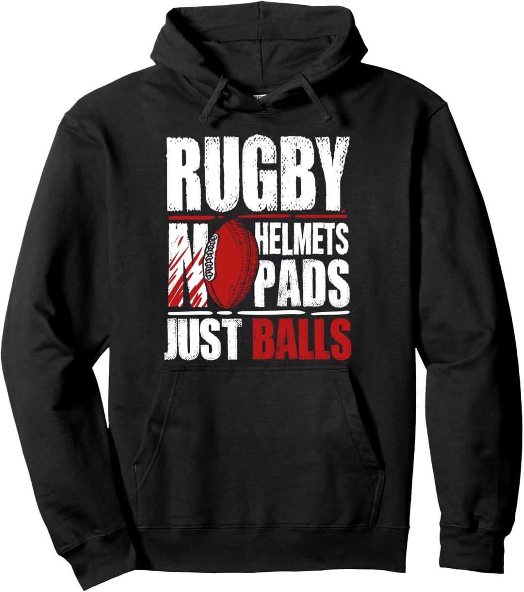 Lustiges Rugby-Geschenk für einen Rugbyspieler Pullover Hoodie