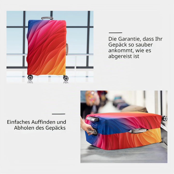OrgaWise Kofferhülle Luggage Cover Gepäck Cover Gepäckabdeckung for Travel Luggage Schutzhülle Koffe
