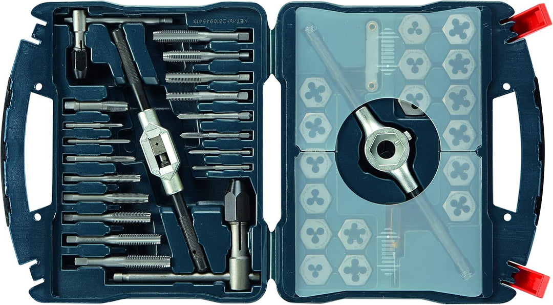 BOSCH BTD40MS Metrisches Gewindeschneid-Set, 40-teilig
