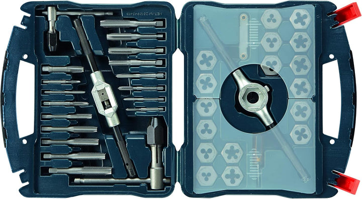 BOSCH BTD40MS Metrisches Gewindeschneid-Set, 40-teilig