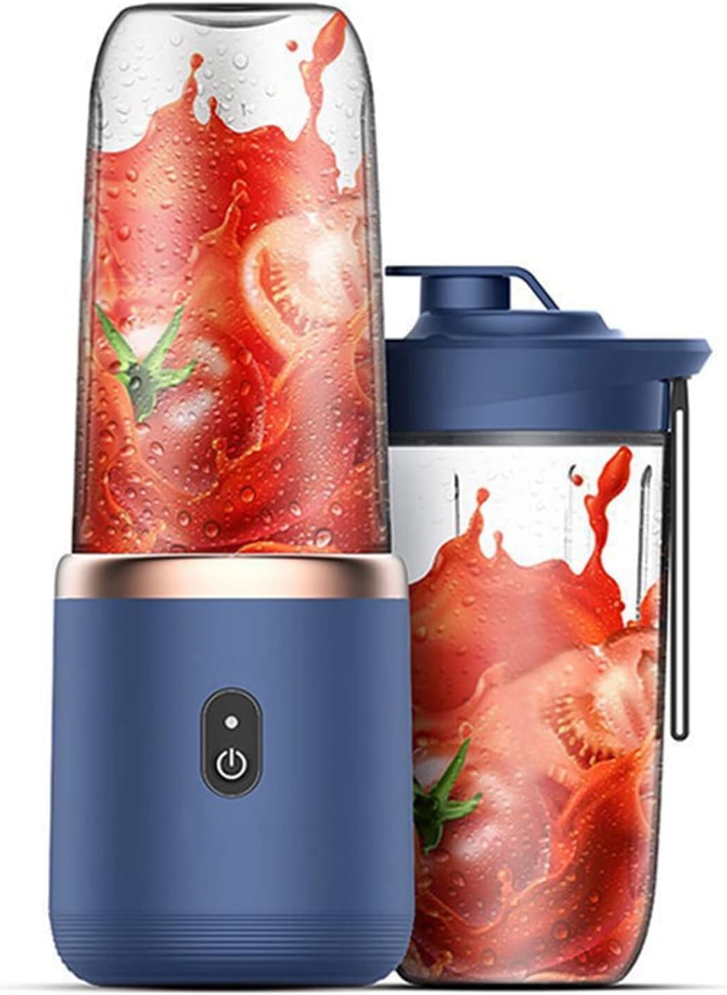 Smart-J Turboblend tragbarer Standmixer mit wiederaufladbarem Lithium-Akku, USB 1500 mAh, kompaktes