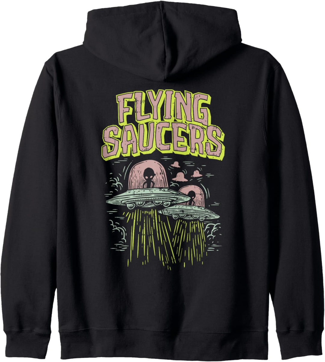 UFO Roswell Alien Flying Saucer I Want to Leave Kapuzenjacke