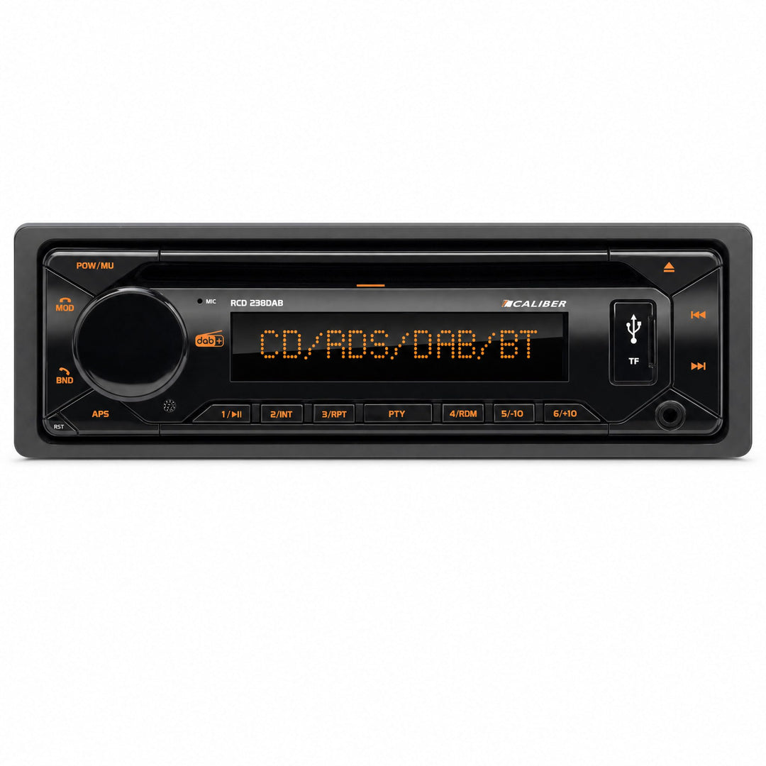 Caliber Autoradio - Auto Radio mit Bluetooth - Aux In - CD - DAB - DAB Plus - FM - SD - USB - Einste