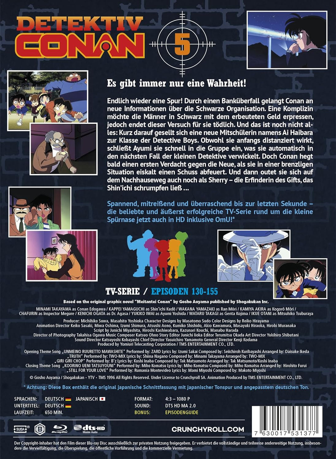 Detektiv Conan - TV-Serie - Vol.5 - [Blu-ray], Blu-ray