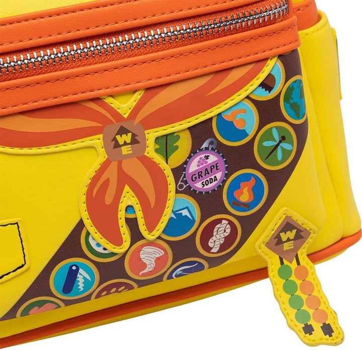 Loungefly Disney Pixar Up Russell Cosplay Damen Mini Rucksack Geldbörse, Mehrfarbig, Einheitsgrösse,