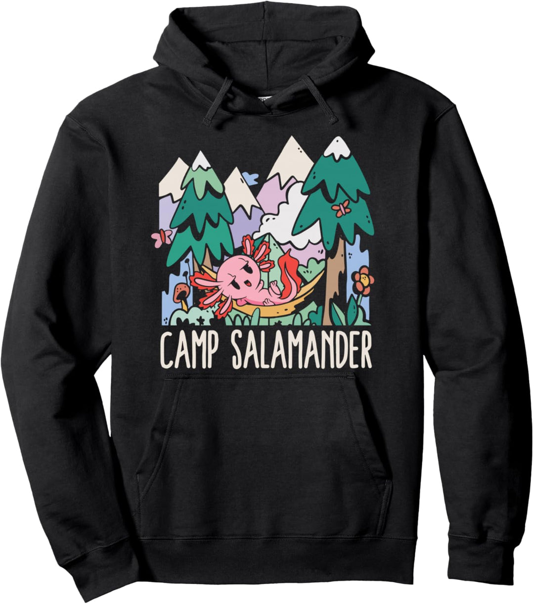 Axolotl Salamander Lurch Molch Amphibie - Süsses Axolotl Pullover Hoodie