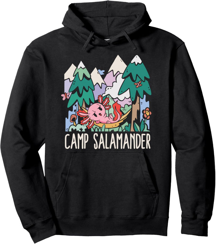 Axolotl Salamander Lurch Molch Amphibie - Süsses Axolotl Pullover Hoodie