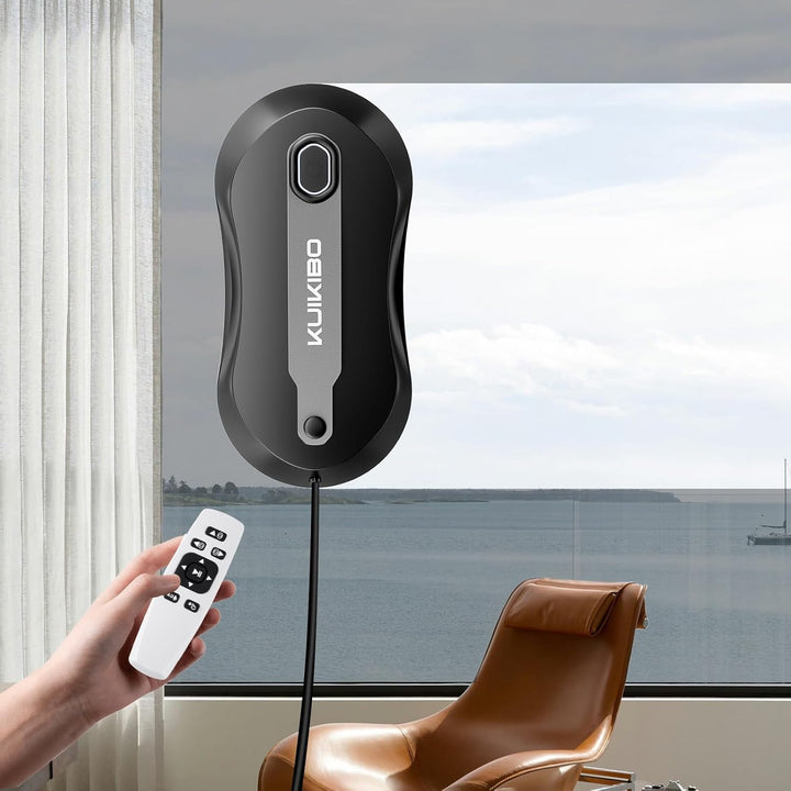 3500Pa Fensterputzroboter, Wenig Lärm Fensterroboter mit Sprühfunktion,Fensterreiniger Roboter Elekt