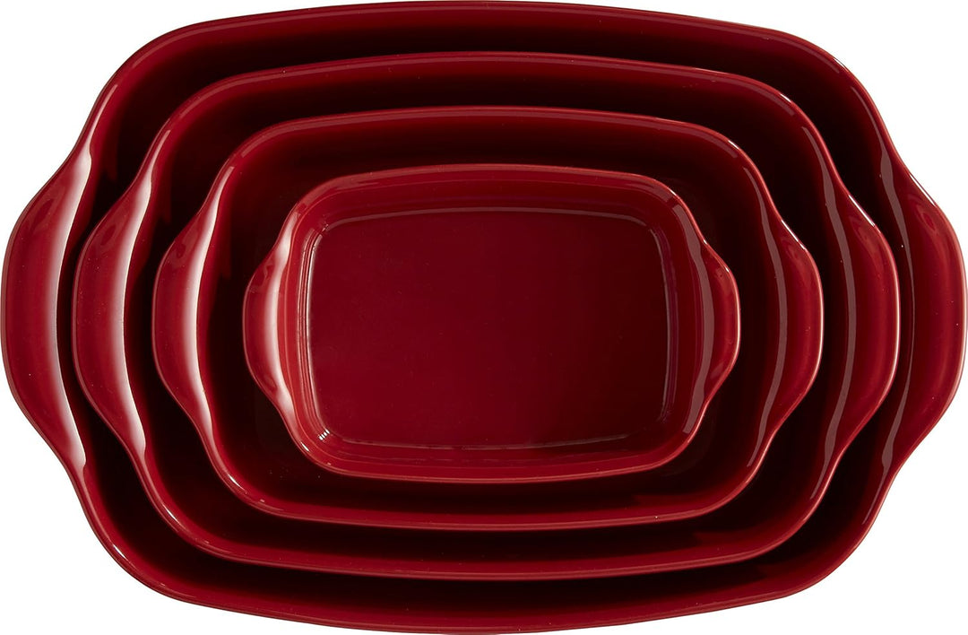 Schaal rechthoekig E-box 420x270mm Emile Henry 9554-02 Argile Clay, Clay
