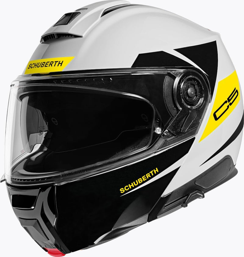 Schuberth C5 Eclipse Klapphelm (Yellow,XL (61)) XL 60/61 Eclipse Yellow, XL 60/61 Eclipse Yellow