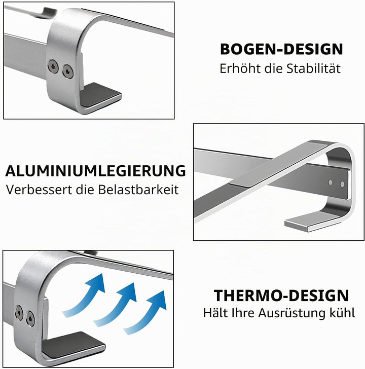 Aluminium-Drum-Controller-Ständer, tragbarer Kühlständer, kompatibel mit NI Maschine Plus MK3/Ableto