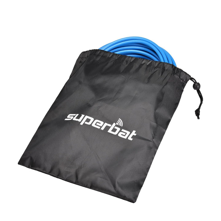 Superbat SDI Kabel BNC Kabel 12M 3G/6G/12G SDI Kabel 40ft (Belden 1694A Blau) Unterstützt HD-SDI/3G-
