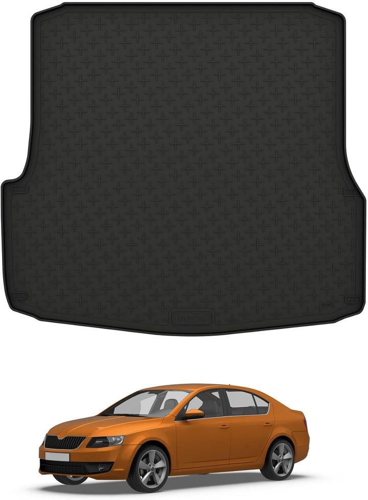 Travall CargoMat Liner Kofferraumwanne Kompatibel Mit Skoda Octavia 5 Türer Fliessheck (2009-2020) T