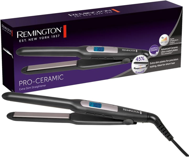 Remington Glätteisen [extra schmale Platten: für kurzes Haar, Pixies, Pony, Bart & kleine Locken] Ha