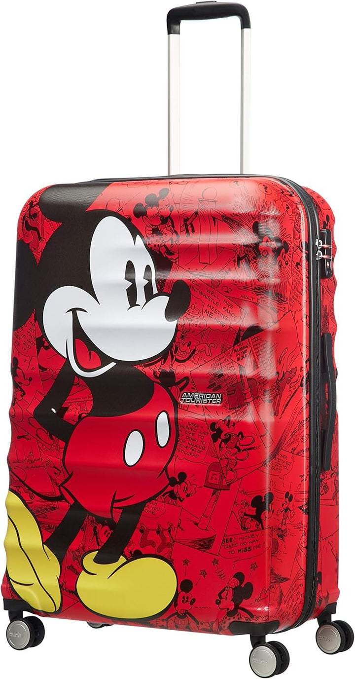 American Tourister Wavebreaker Disney Rot (Mickey Comics Red) L (77 cm - 96 L), Rot (Mickey Comics R