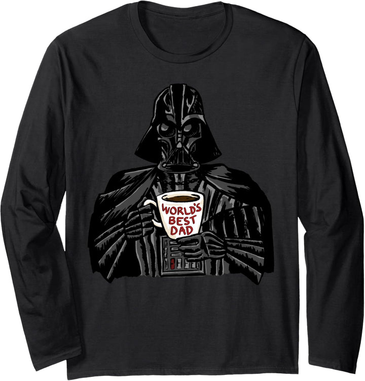 Star Wars Vatertag Darth Vader Weltbester Vater Tasse Langarmshirt