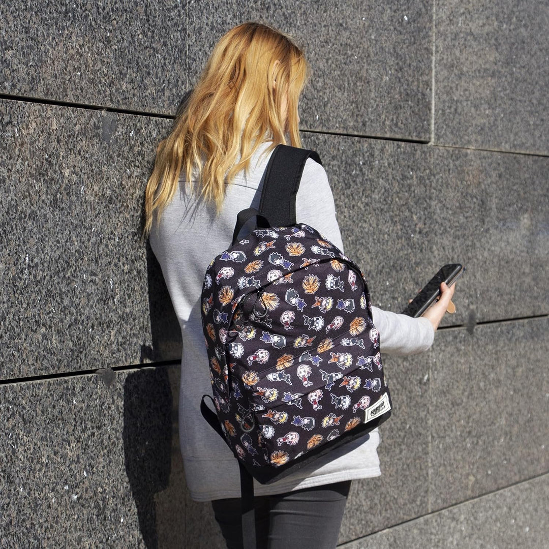 Naruto Wind-FAN HS Rucksack, Schwarz