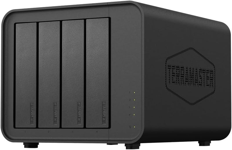 TERRAMASTER F4-212 4-Bay NAS - Quad Core CPU, DDR4 RAM, Netzwerkgebundener Speicher Persönliche Clou