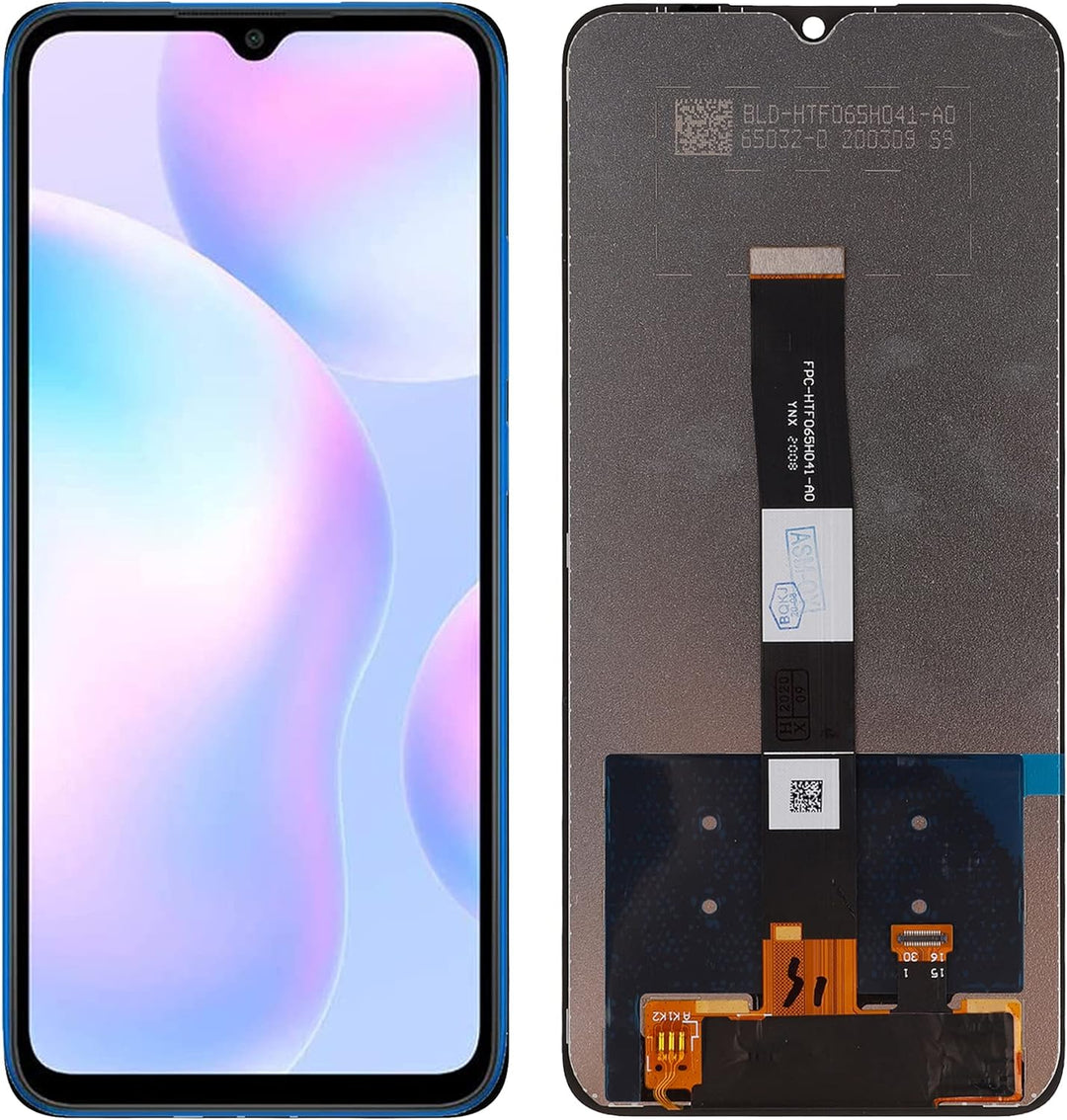 SwarKing LCD Display kompatibel mit Redmi 9C & Redmi 9A & Redmi 10A Touch Screen Digitizer (Schwarz