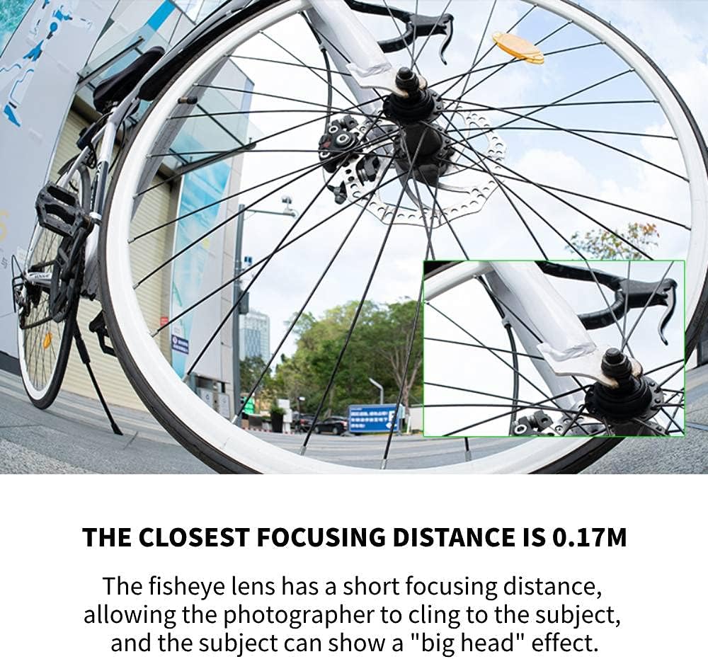 7artisans 178° Vollformat F2.8 Vollformat 10 mm Ultra-Weitwinkel-Fischaugenobjektiv manueller Fokus