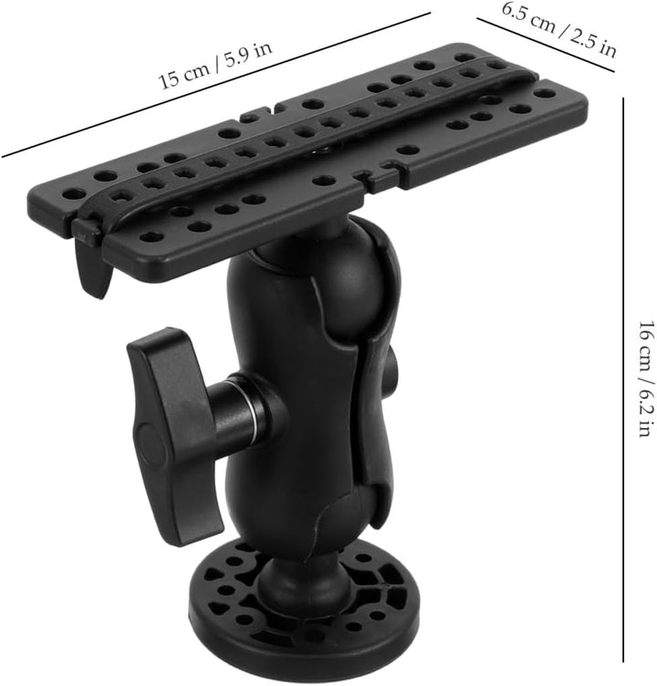 BESPORTBLE Wandhalterungen Ram Mount Fischfinder Rack Fischfinder Halterung Multifunktionale Fischfi