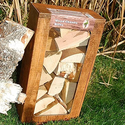 Landree Birke Räucherklötze Wood Chunks 1,5Kg aus Schleswig-Holstein Räucherklötze 1,5kg, Räuch