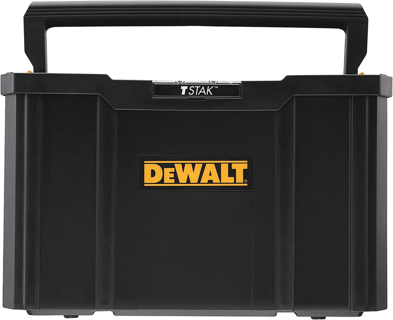 Dewalt TSTAK-Werkzeugtrage (belastbar bis 20 kg, Abmessungen 440 x 314 x 176 mm, klappbarer Handgrif