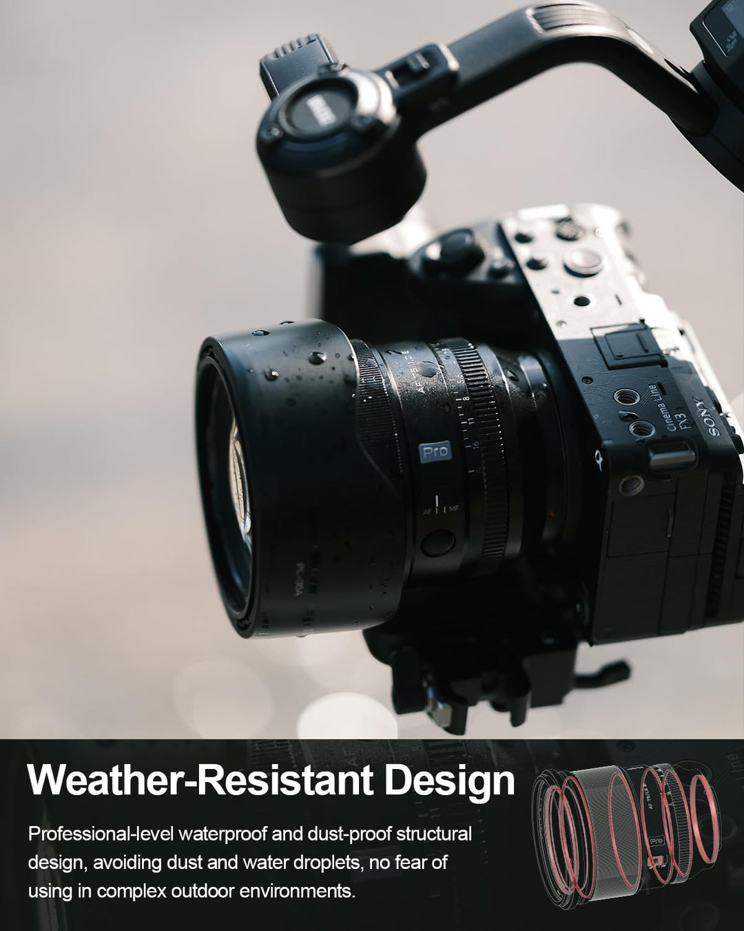 VILTROX 75mm f/1.2 F1.2 PRO Autofokus Objektiv für Sony E-Mount Ultra Weitwinkel APS-C Prime Objekti