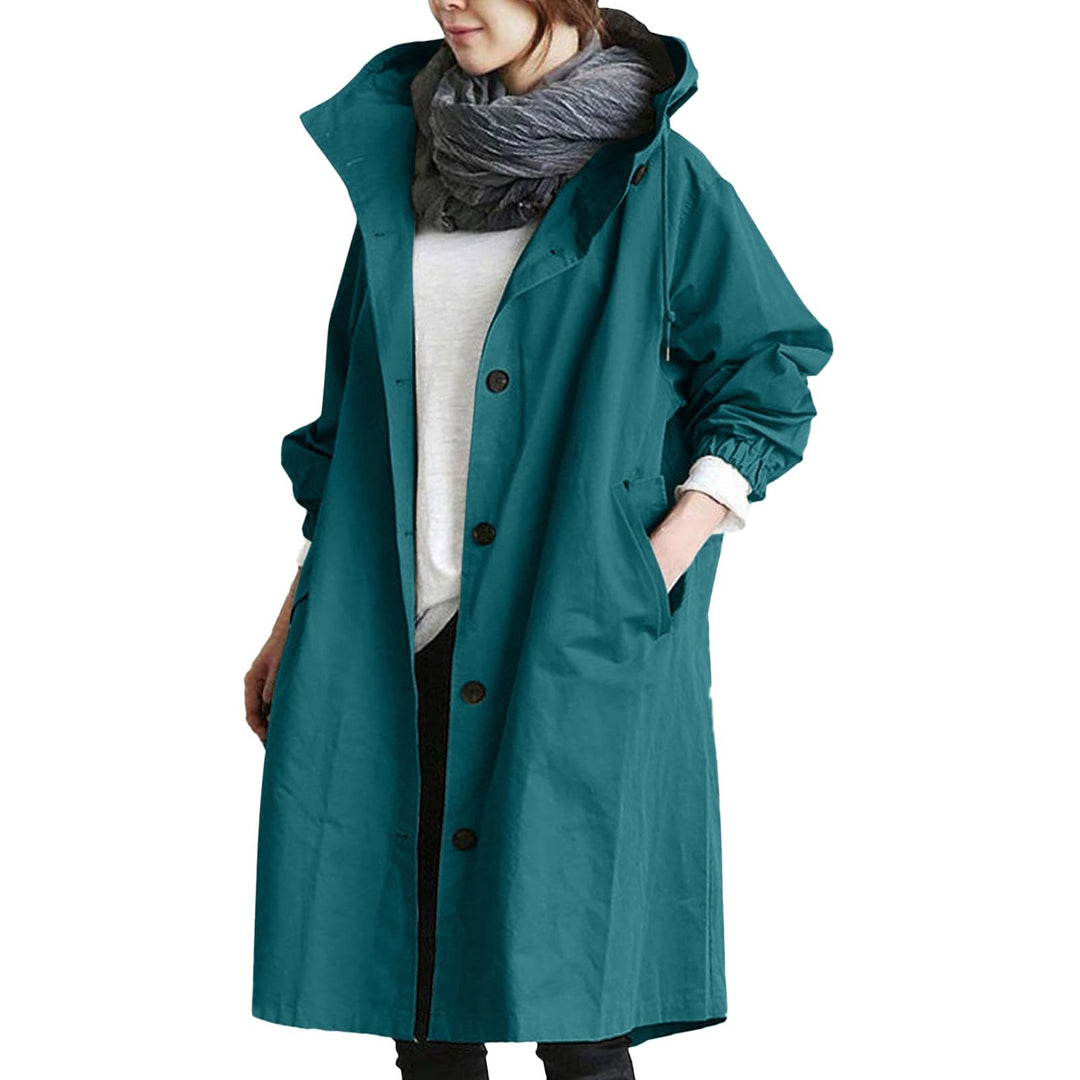 C'est TT Regenjacke Damen Atmungsaktiver Windbreaker Mit Kapuze Regenponcho Leicht Mehrzweck Windbre