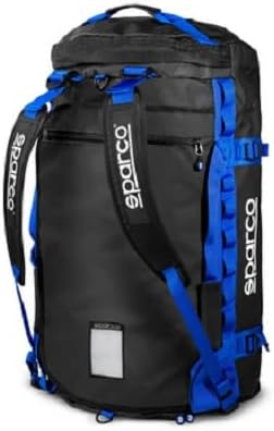 SPARCO Dakar-Reisetasche, Grösse L, Schwarz/Blau