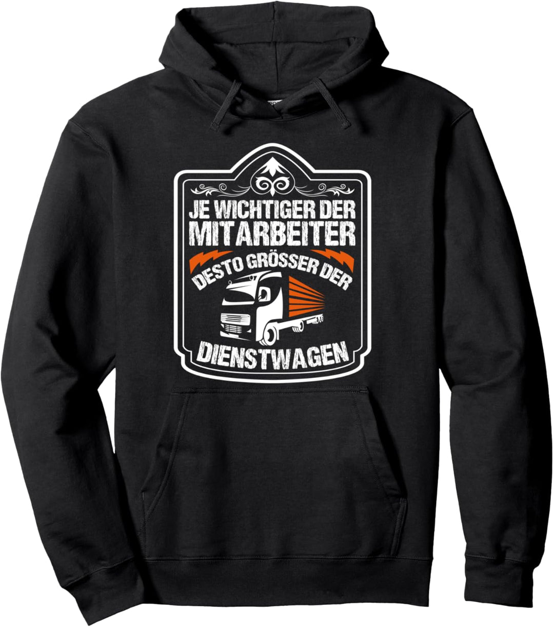LKW Fahrer Brummi Kraftfahrer Namensschild LKW Zubehör Pullover Hoodie
