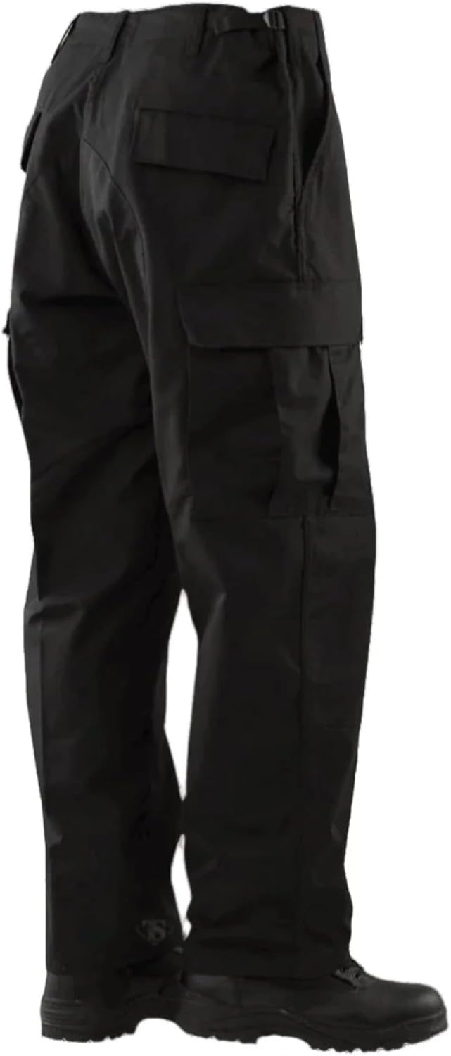 Tru-Spec Herren-Hose aus Polyester und Baumwolle, Ripstop-Hose XS Schwarz, XS Schwarz