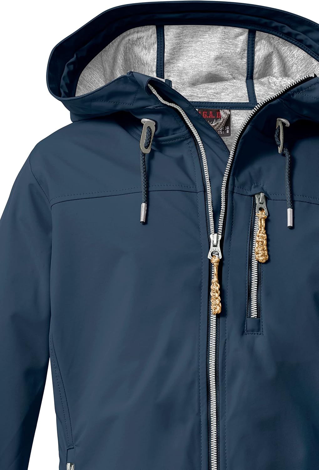 G.I.G.A. DX Damen Gs 97 Wmn Sftshll Jckt Softshelljacke/Outdoorjacke mit Kapuze 36 dunkelnavy, 36 du