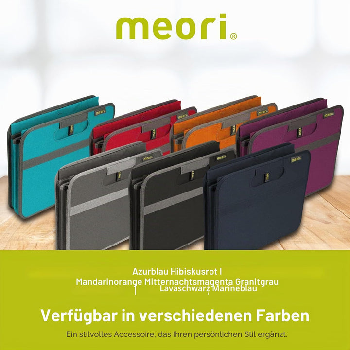 meori Aufbewahrungsbox faltbar Traglast 30 kg - 50cm 32cm 27.5cm Grösse L - Granite Grey Box Granit,
