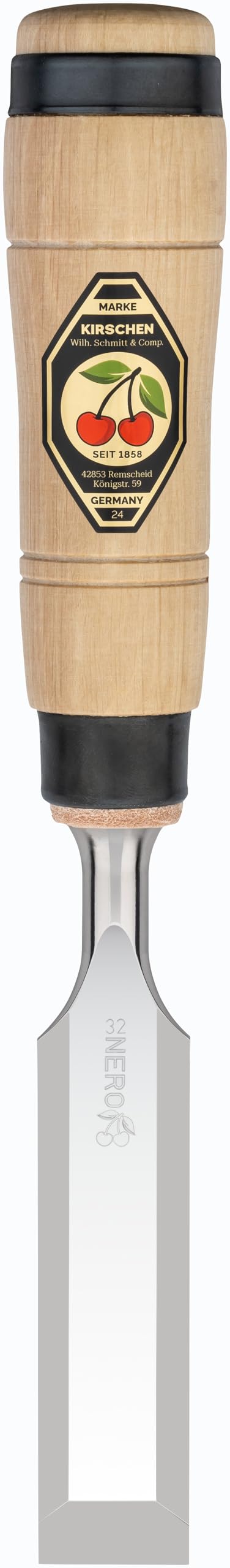 "KIRSCHEN" Werkzeuge 1205032 | Zimmermannsbeitel mit Weissbuchenheft, 32mm 32 mm, 32 mm