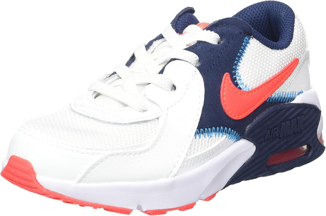 Nike Herren Air Max Excee Sneaker 31 EU Summit White Bright Crimson, 31 EU Summit White Bright Crims