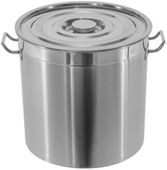 Gastronomie Profi Kochtopf aus Edelstahl 11 Grössen Suppentopf Topf Gastro !! BESTPREIS !! (50x50 =