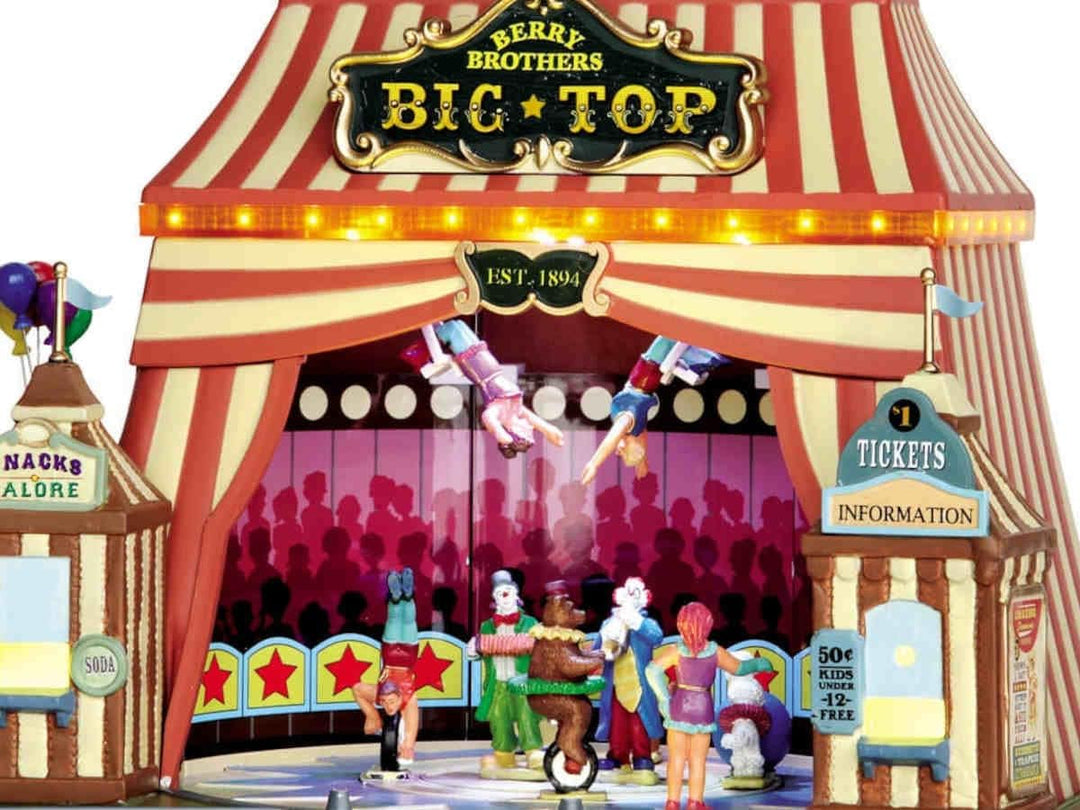 Lemax - Carnival - Sights & Sounds: Berry Brothers Big Top - (55918-UK)